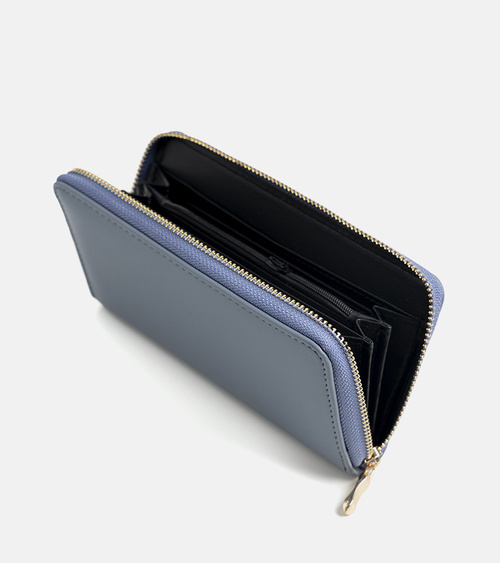 Mėlyna klasikinė piniginė Elsa