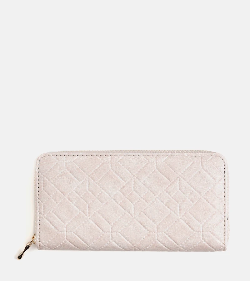 Smėlio spalvos didelė piniginė Hardi