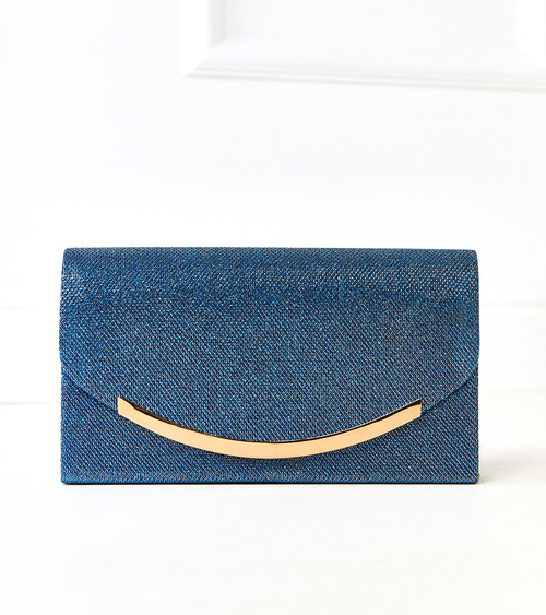 Mėlynas Recife vokelio formos rankinukas