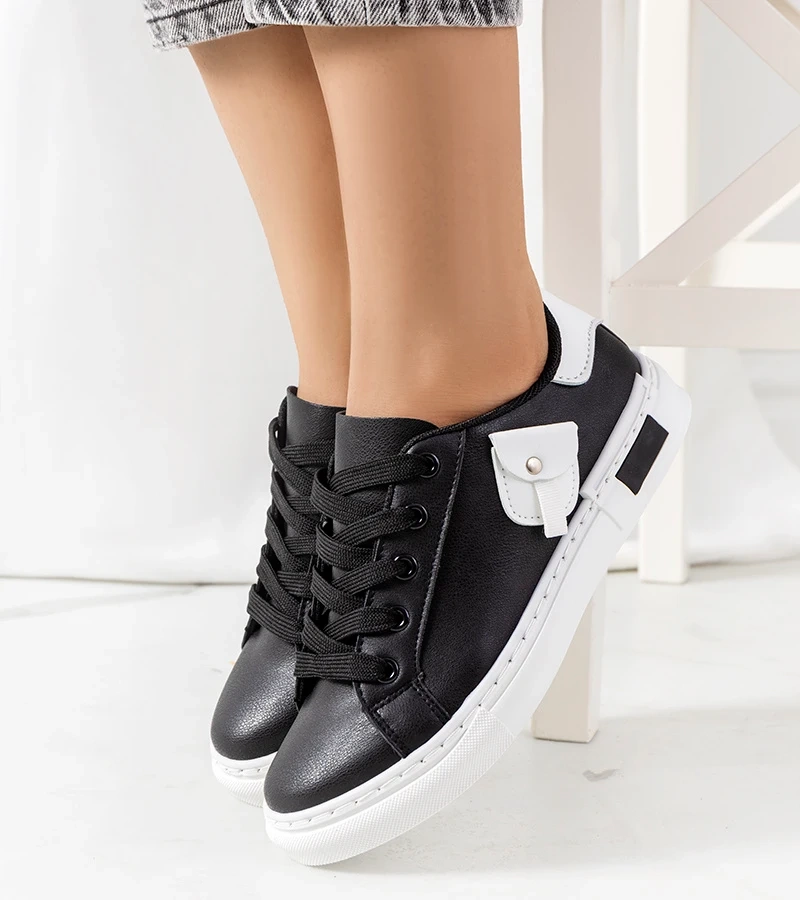 Juodi moteriški sportiniai batai Frame