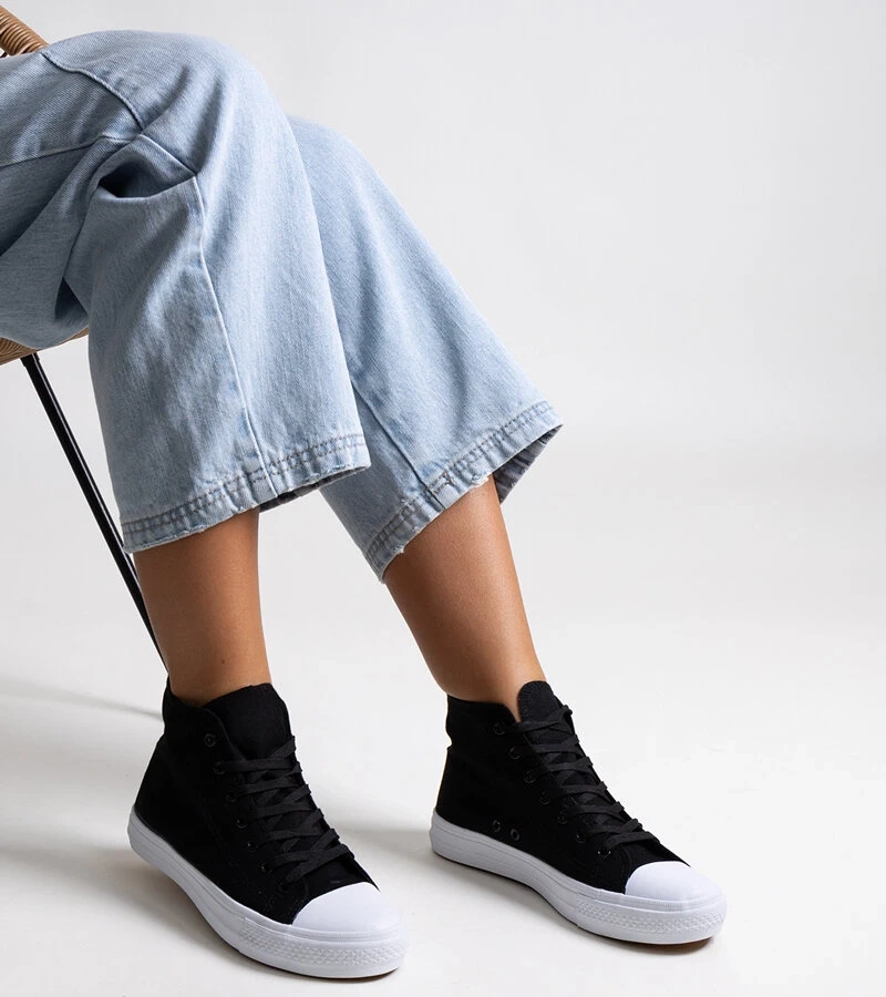 Juodi aukšti sportbačiai Ghanem