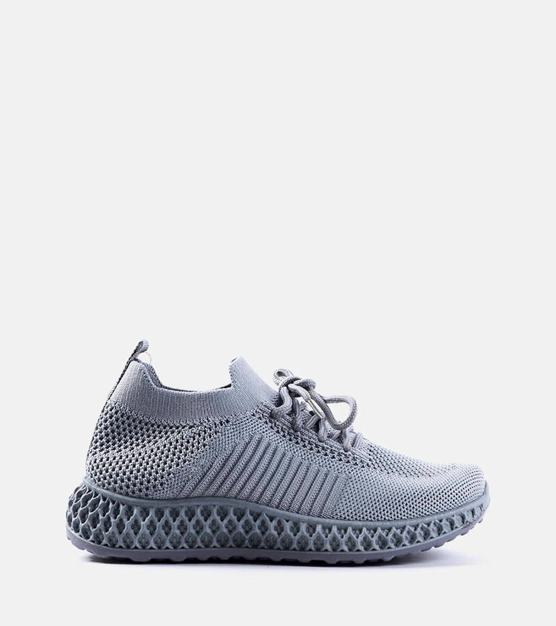 Pilki vaikiški sportiniai bateliai Huntz