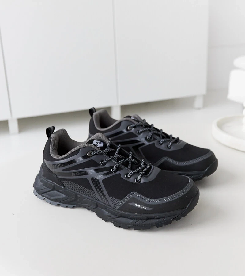 Juodi sportiniai batai Aqua Shell LCJ-22-01-1372M