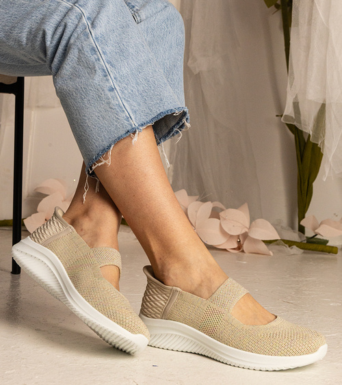 Smėliniai moteriški sportiniai bateliai su reljefiniu padu Muratti