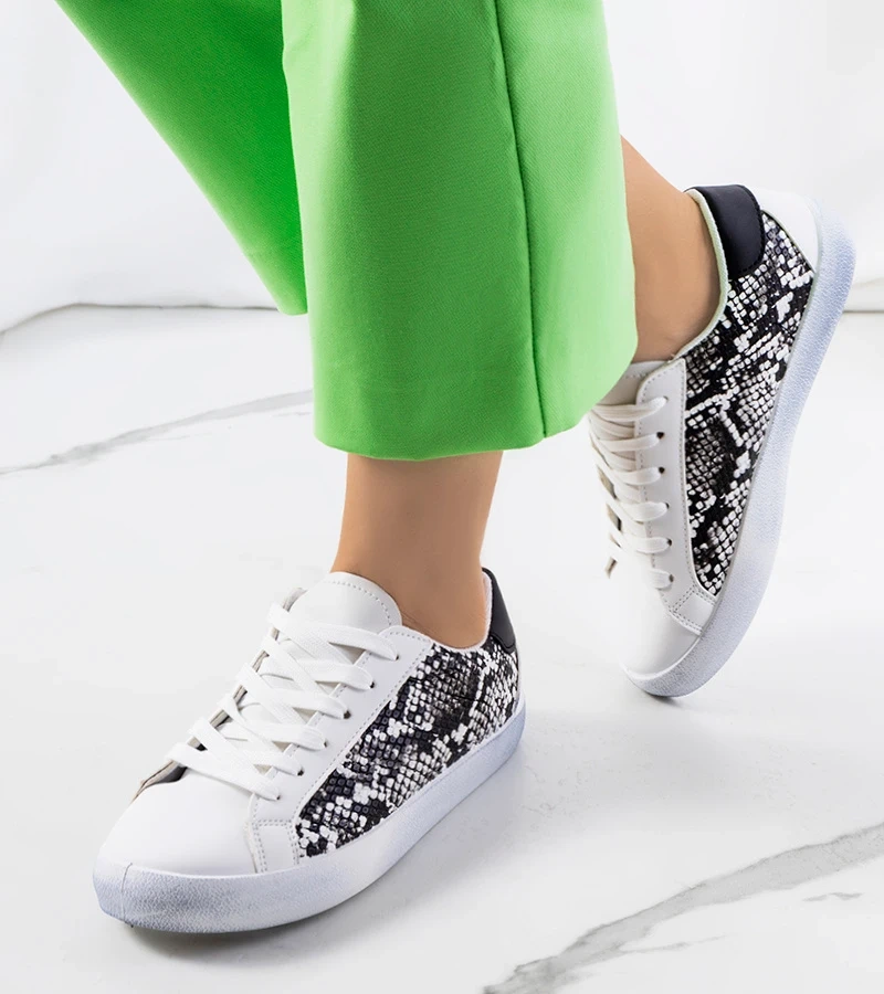 Balti Kameta „Snake“ sportbačiai