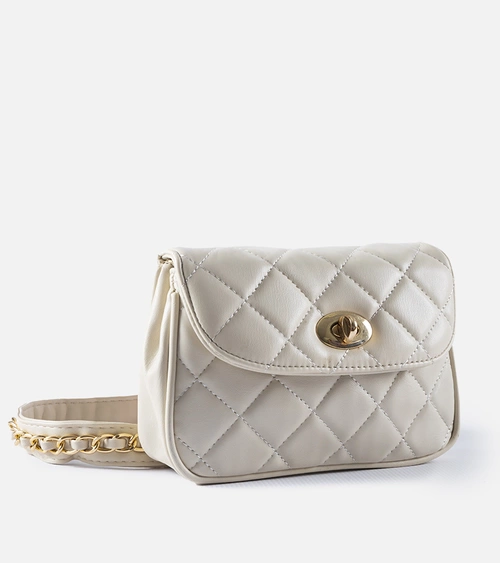 Smėlio spalvos paminkštinta Mattoon rankinė