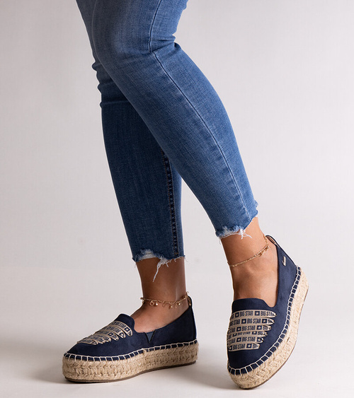 Tamsiai mėlynos Big Star JJ274889 espadrilės