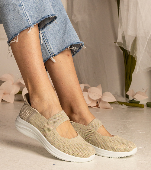 Smėliniai moteriški sportiniai bateliai su reljefiniu padu Muratti