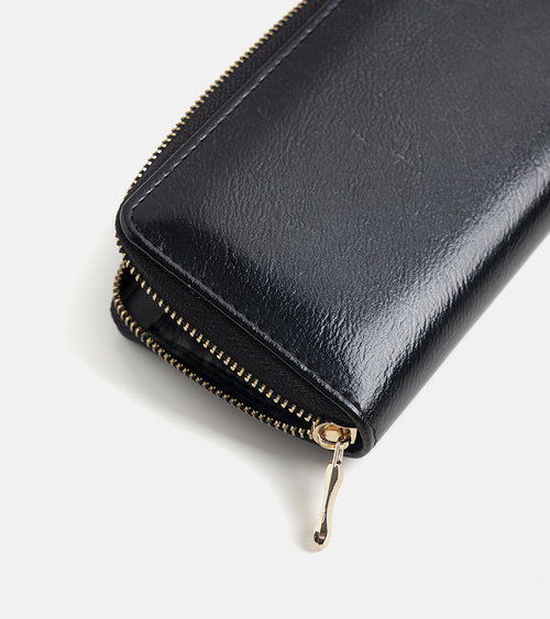 Juodas metalinis Starks piniginė