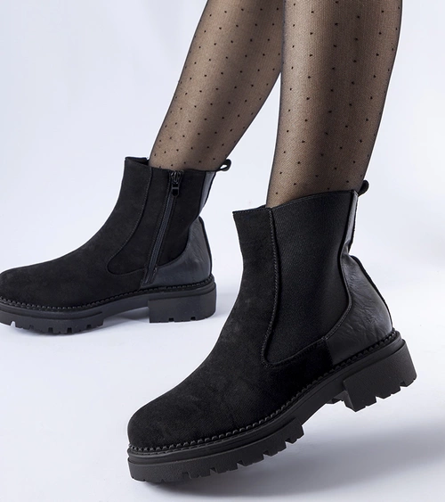 Juodi masyviais padais aulinukai „Hodges“