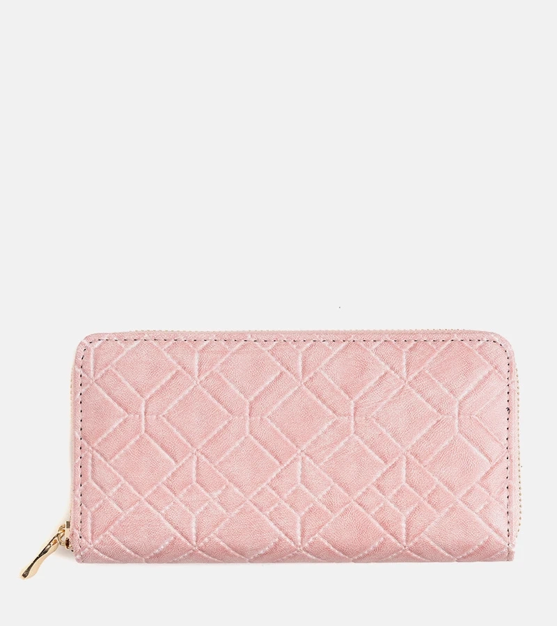 Rožinė didelė piniginė Hardi