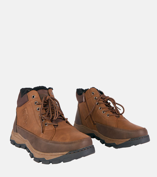 Rudi pašiltinti vyriški auliniai batai Elias