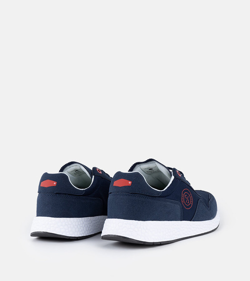 Tamsiai mėlyni vyriški sportiniai bateliai CROSS JEANS