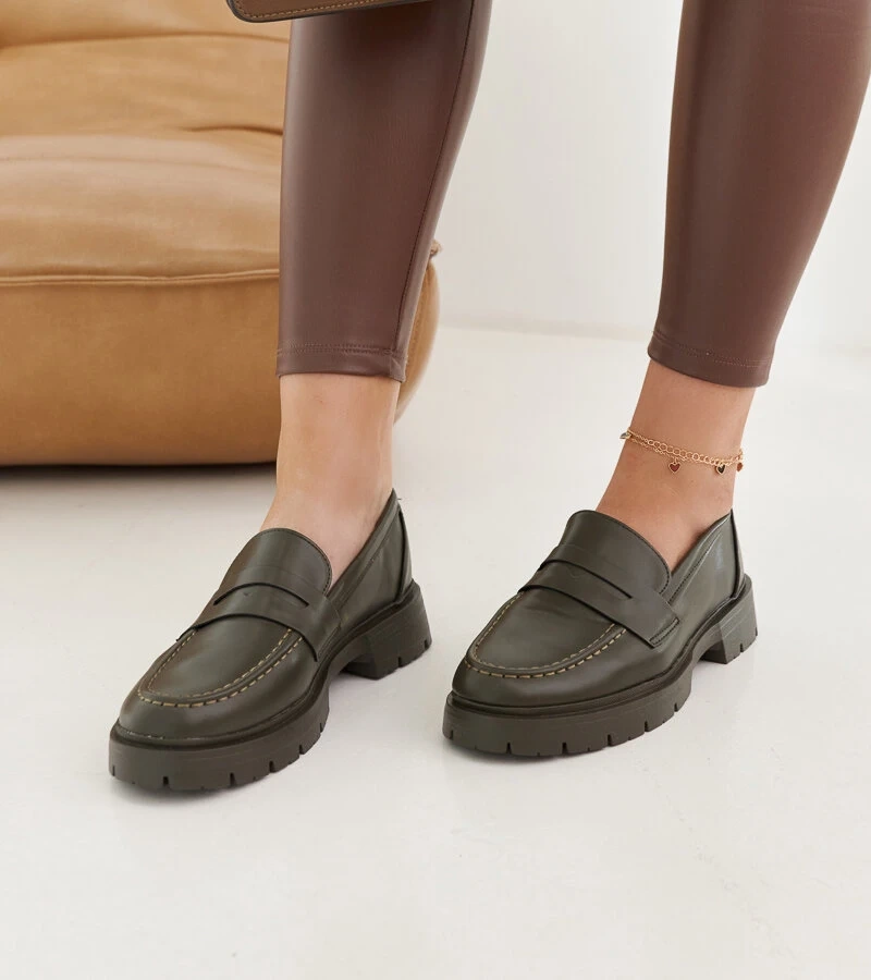 Žalios mokasinai „Maybritt“