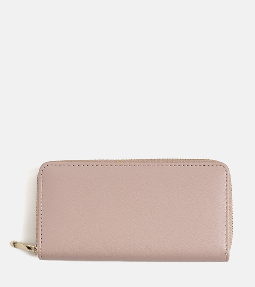 Rožinė klasikinė piniginė Elsa