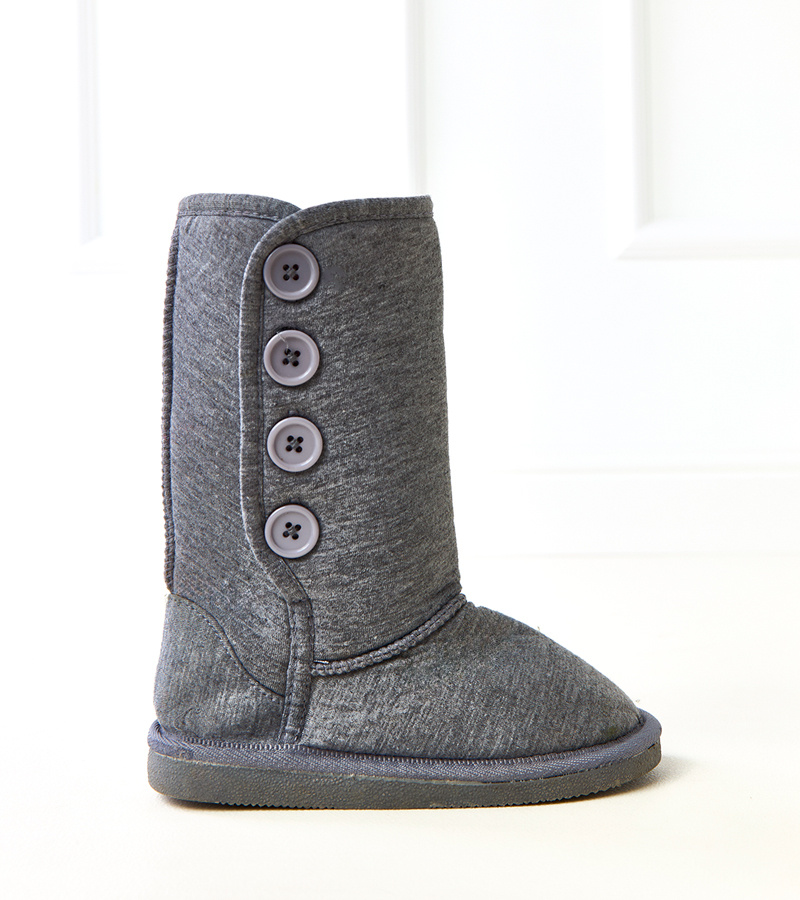 Pilki vaikų eskimo batai Marialena