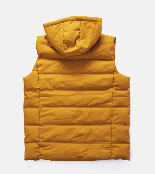 Geltona vyriška dygsniuota liemenė Allaire