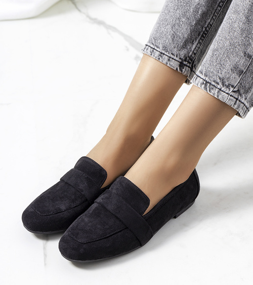 Juodi moteriški Hannah pusbačiai