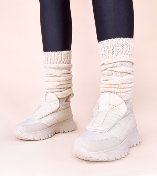 Pilki moteriški sniego batai su lipukais Penny