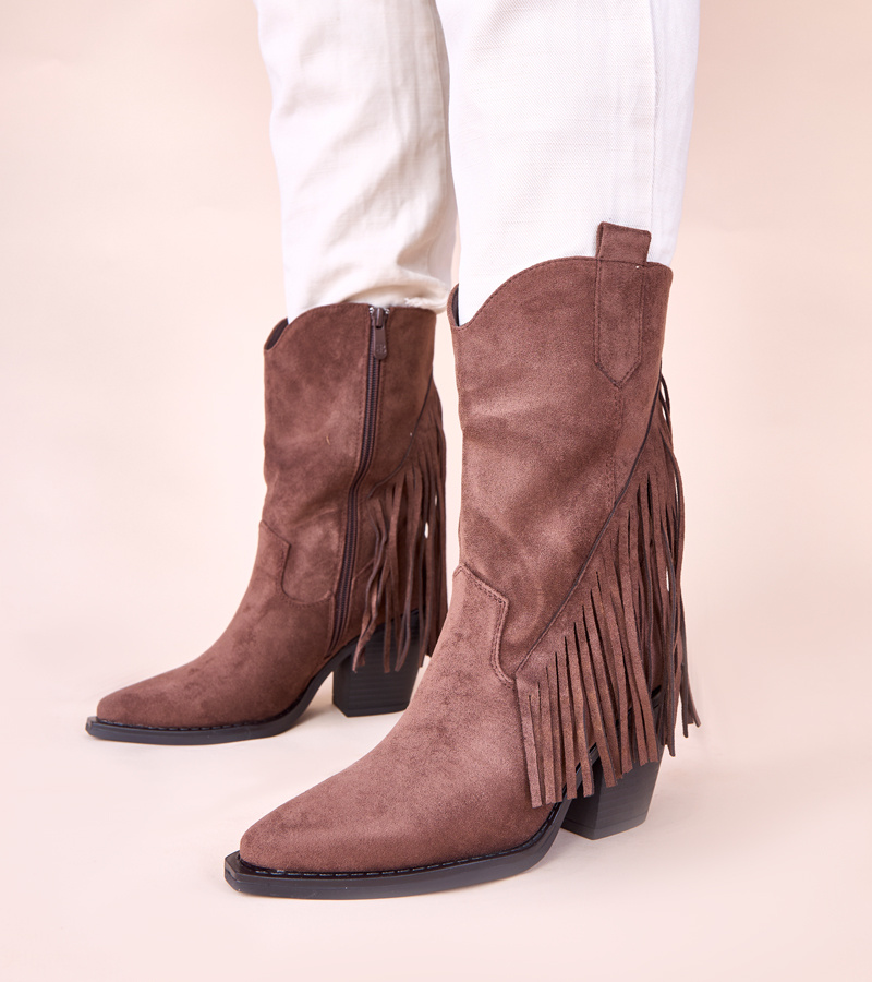 Rudi kaubojiški batai su kutais Elama