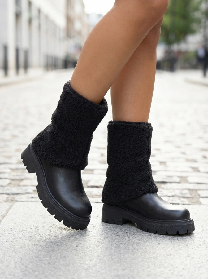 Juodi aulinukai su atverstu medžiaginiu aulu Darlene