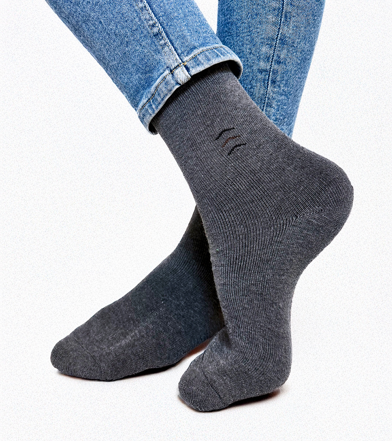 Pilki vyriški šilti kojinės Narus