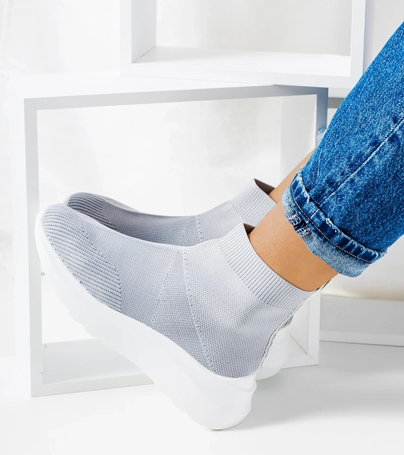 Pilki aukšti Jennifer sportbačiai