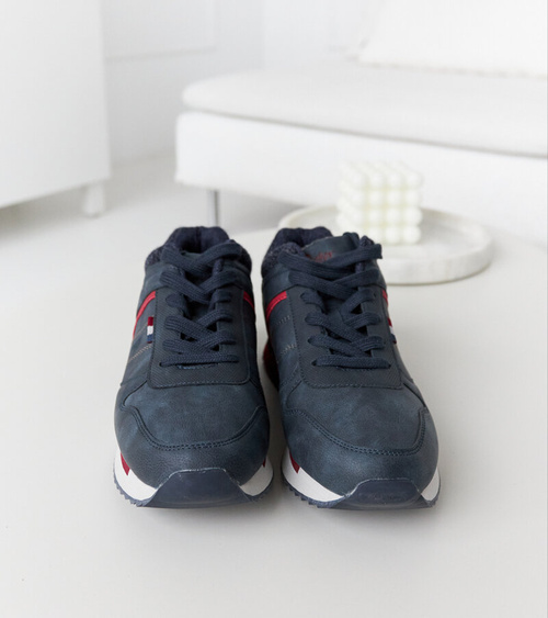 Tamsiai mėlyni sportiniai bateliai Lee Cooper LCJ-21-29-0642M