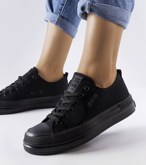 Juodi „Big Star“ platforminiai sportbačiai LL274967