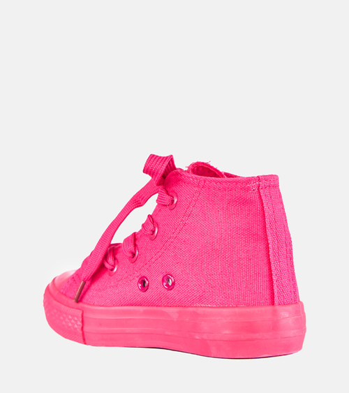 Rožiniai auliniai vaikiški sportbačiai Laly