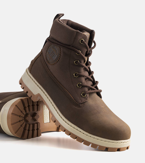 Rudi vyriški auliniai batai Big Star KK174204-804