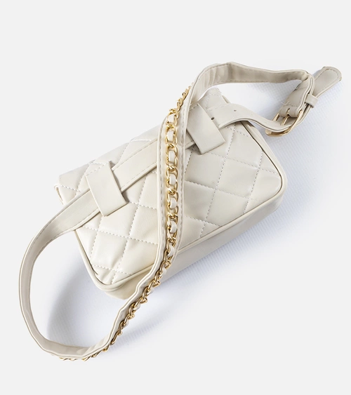 Smėlio spalvos paminkštinta Mattoon rankinė