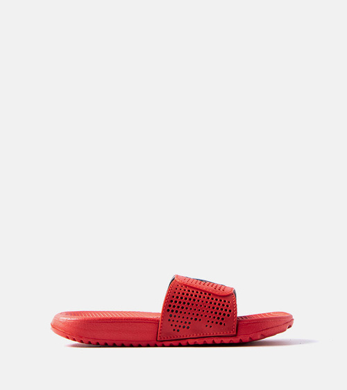 Raudonos guminės vaikų šlepetės „Athens“