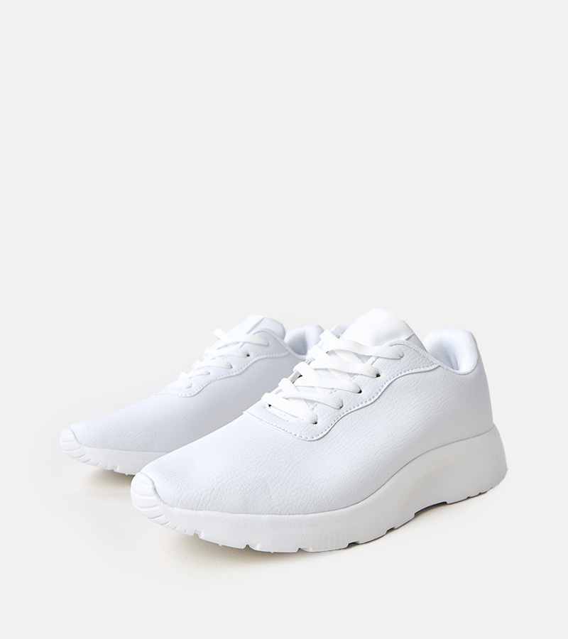 Baltos paaukštintos vyriškos sportbačių Christien