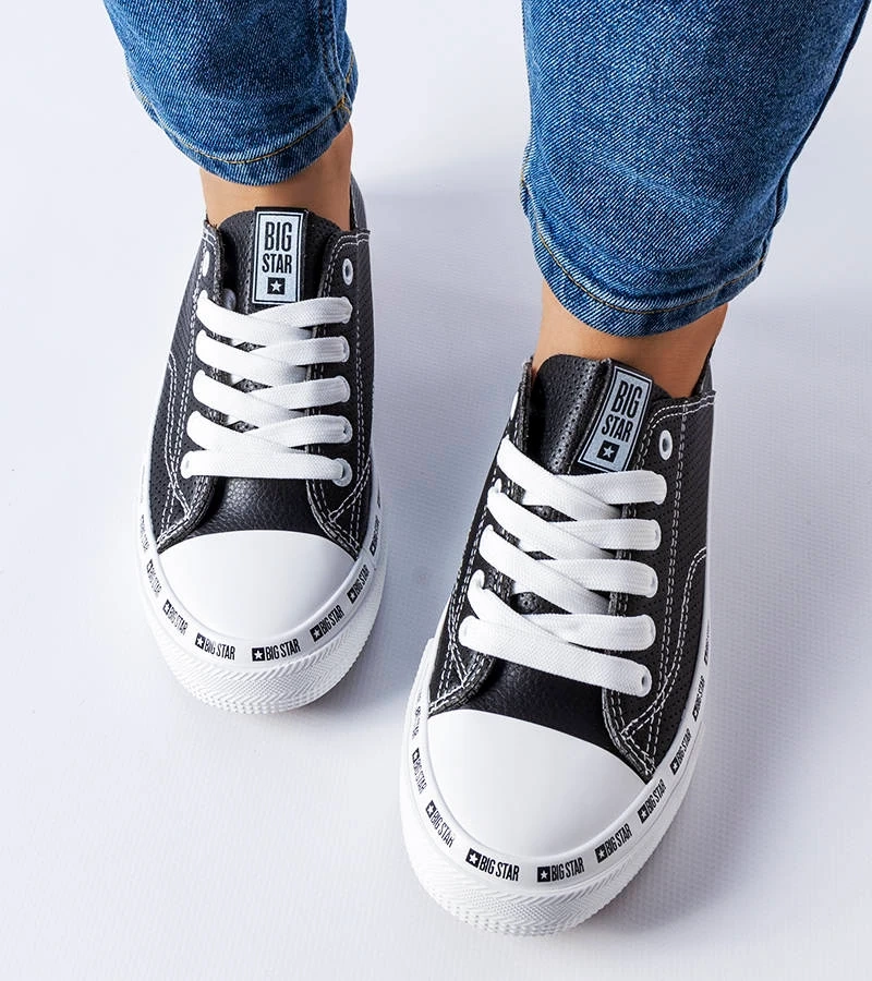 Juodi ažūriniai sportbačiai Big Star FF274023