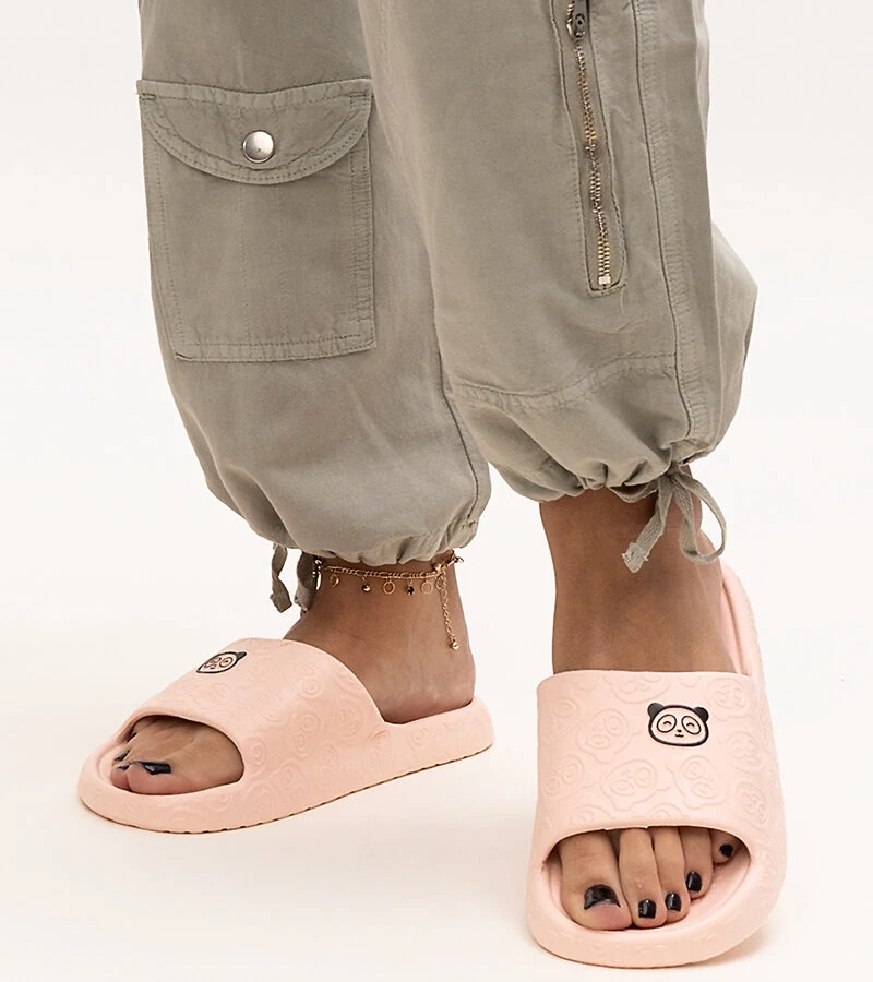 Rožinės putų šlepetės „Fernada“