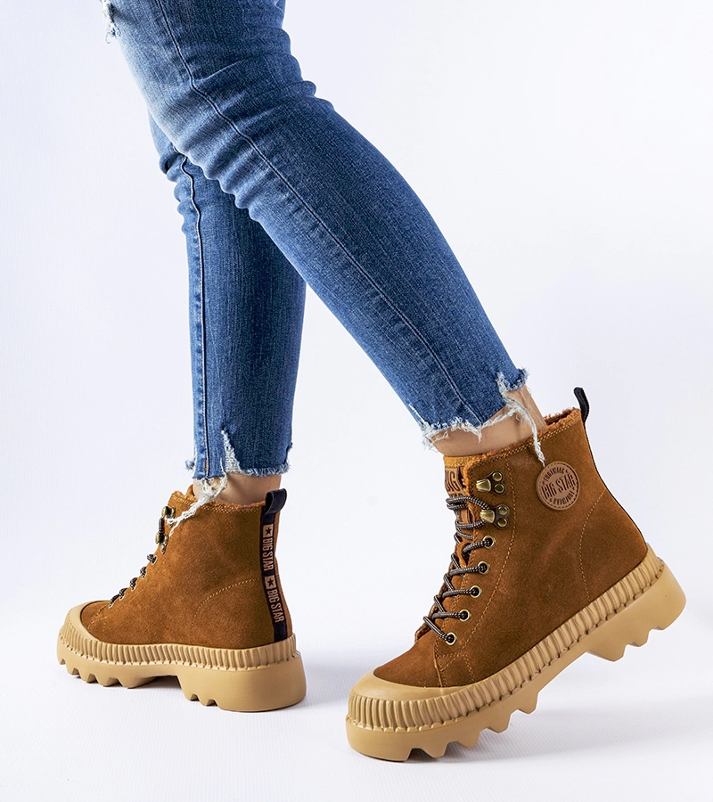 Rudi odiniai batai BIG STAR KK274520