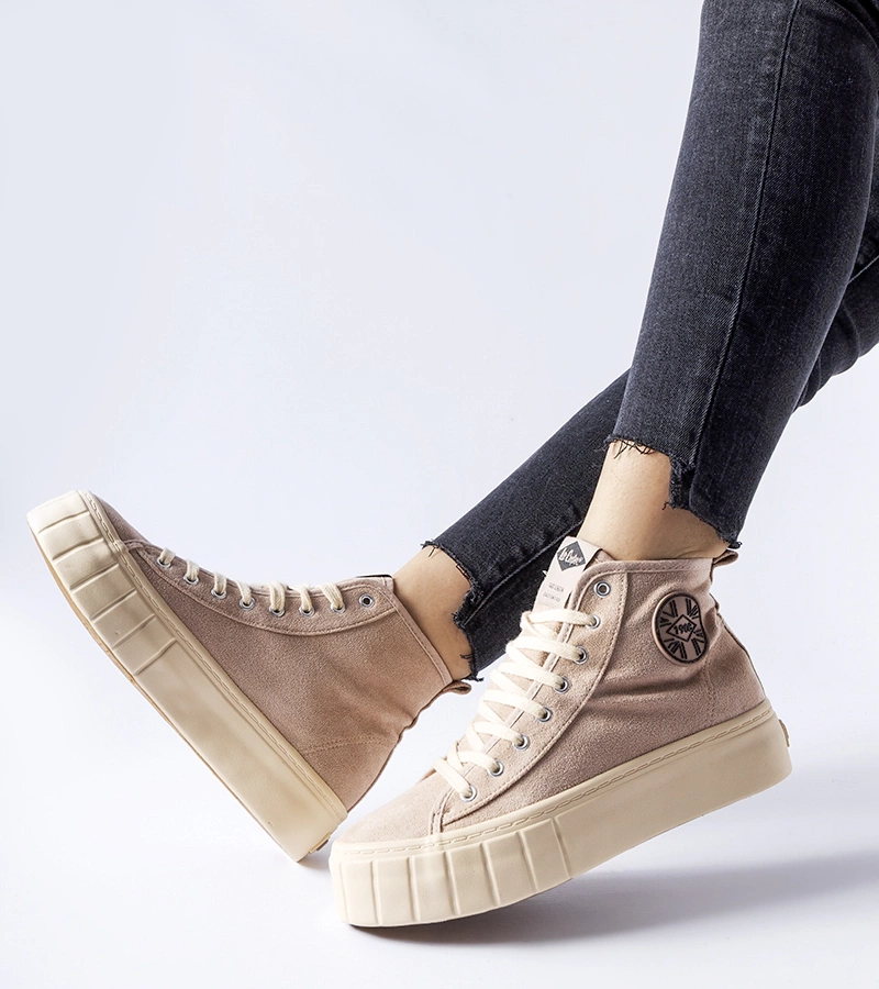 Smėlio spalvos „Lee Cooper“ sportbačiai LCJ-22-31-1434L