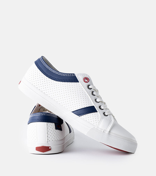 Balti vyriški sportbačiai CROSS JEANS