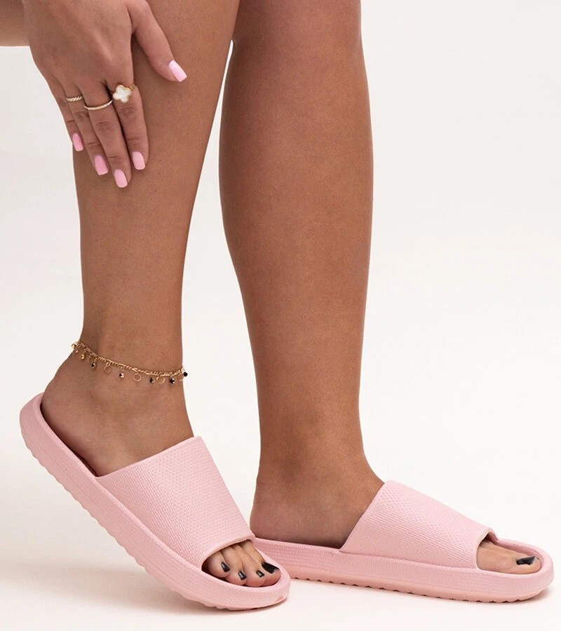 Rožinės putplasčio šlepetės Gardne