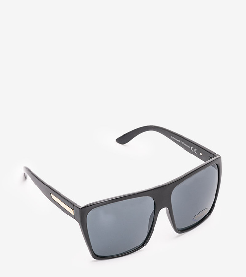 Juodi nuo saulės Shield akiniai Alsace