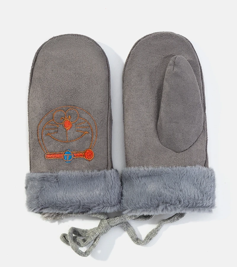 Pilki vaikiškos pirštinės Kitty