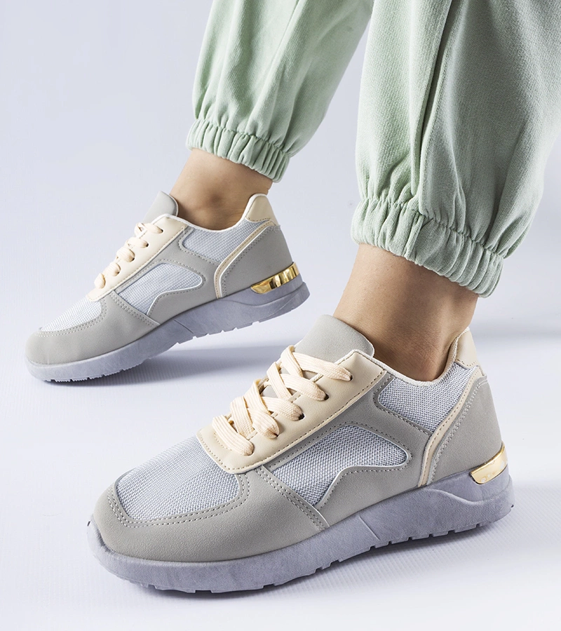 Pilki moteriški sportiniai batai Gallo