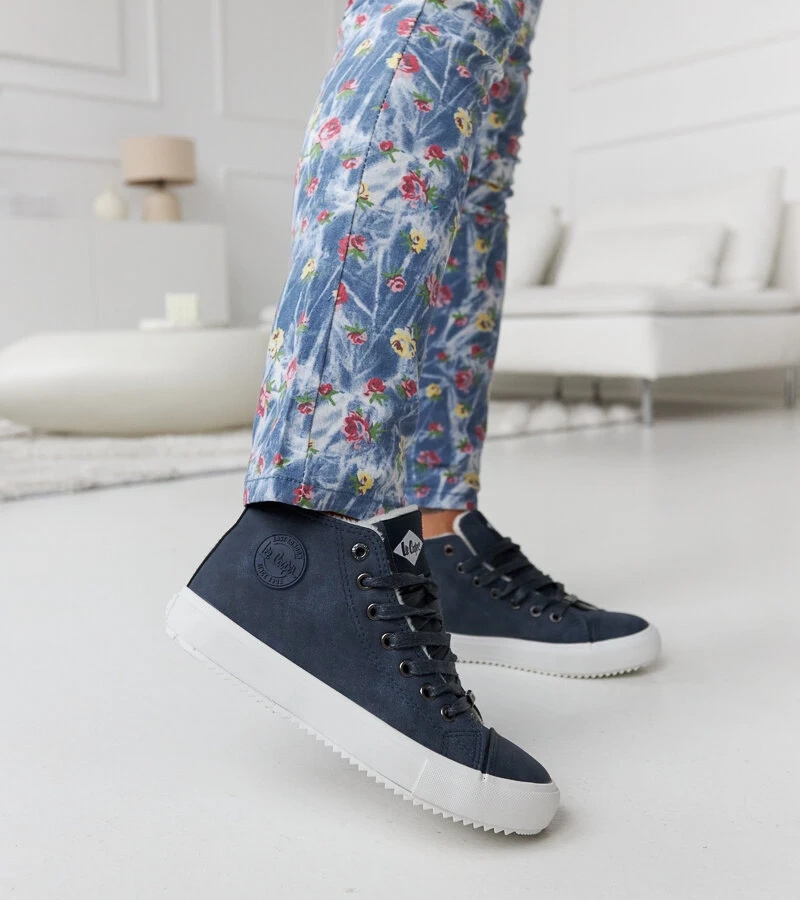 Tamsiai mėlyni sportiniai bateliai Lee Cooper LCJL-20-31-12