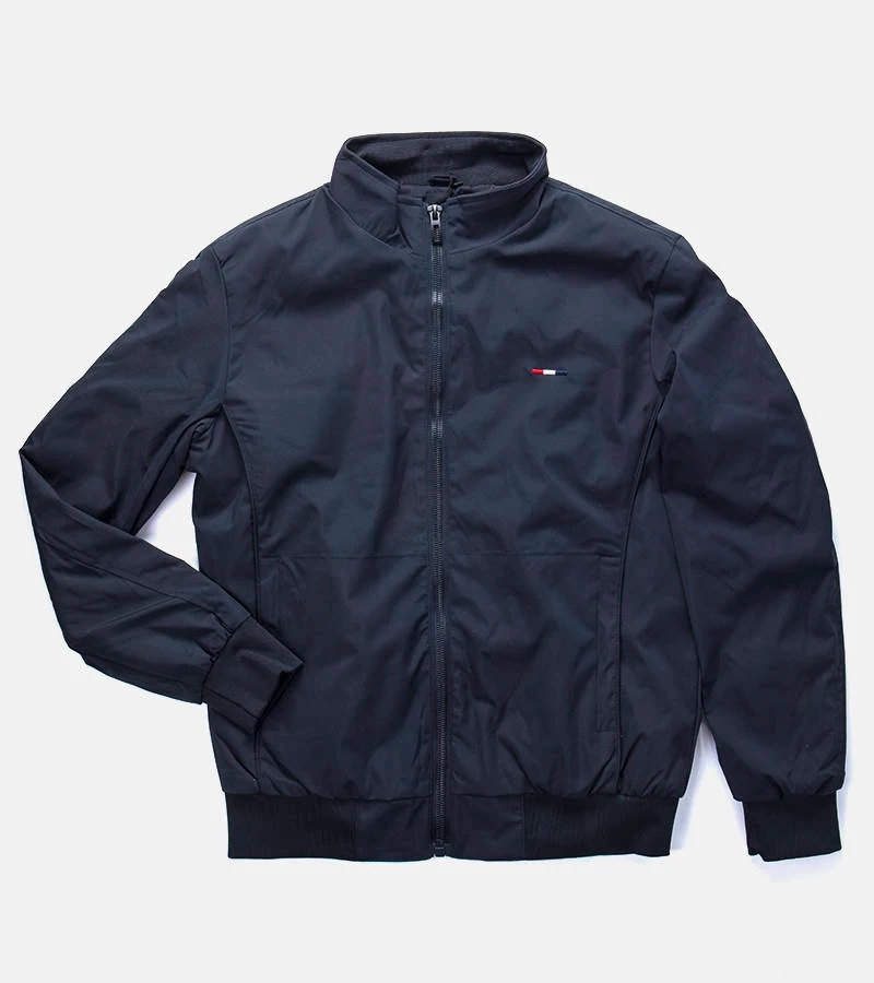 Tamsiai mėlyna vyriška vėjo striukė Boulé