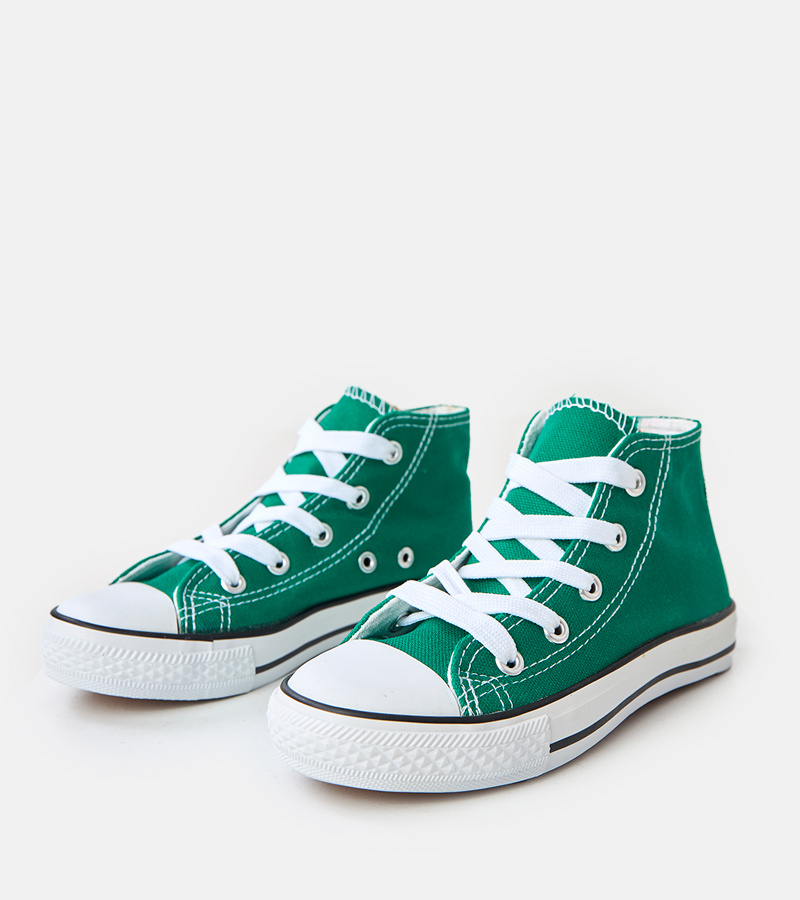 Žali vaikiški auliniai sportiniai bateliai Tandy