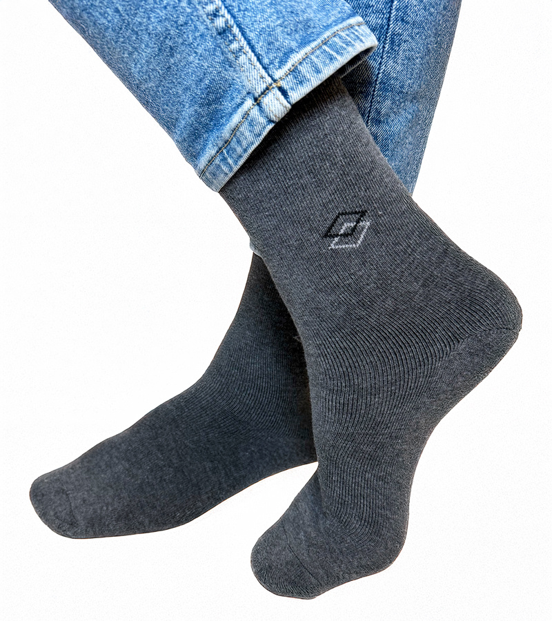 Pilki vyriški šilti kojinės Narus