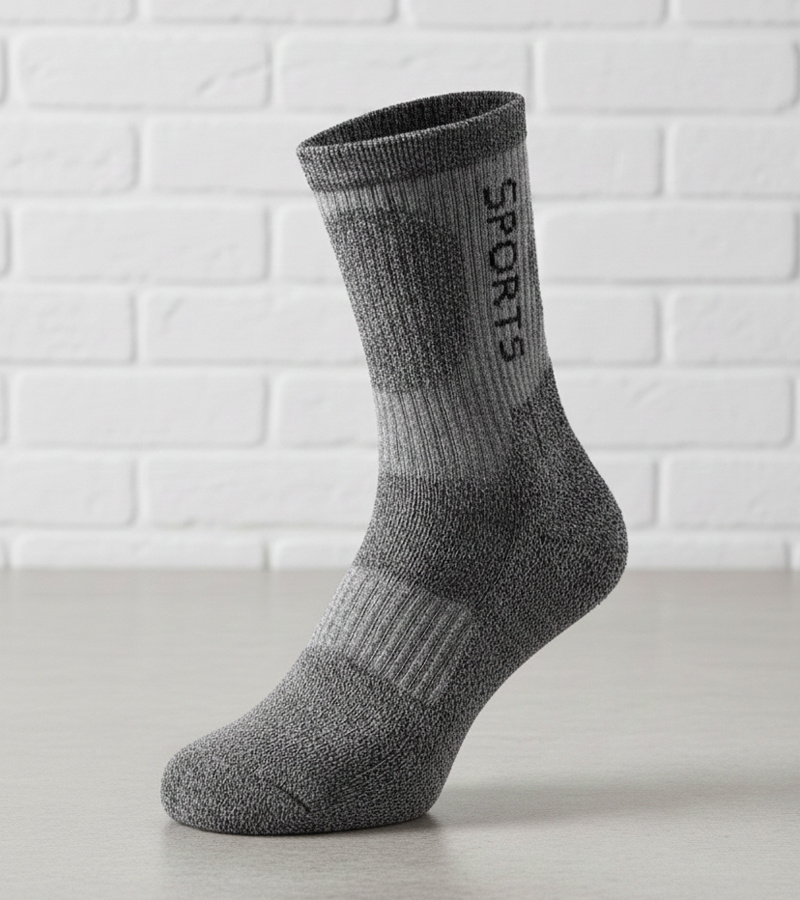 Pilki vyriški šilti kojinės Nerput
